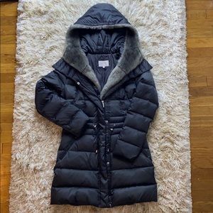 Laundry maxi down puffer coat